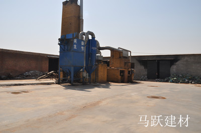 馬躍建材清明節(jié)假日期間開(kāi)展工廠(chǎng)地面硬化，工廠(chǎng)綠化工作